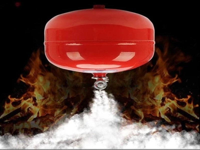 Ceiling Type Sprinkler Head Fire Extinguisher